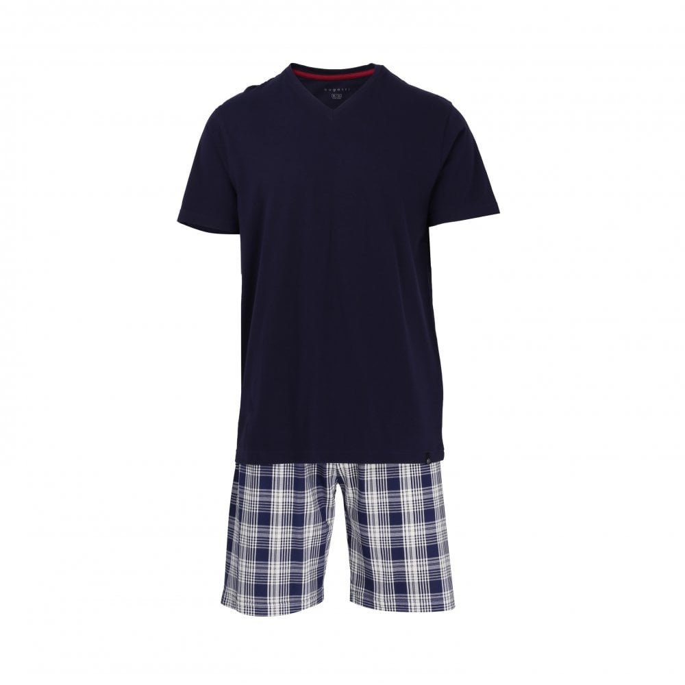 Bugatti Men's Pyjamas Short Sleeve - (Navy) | 6
