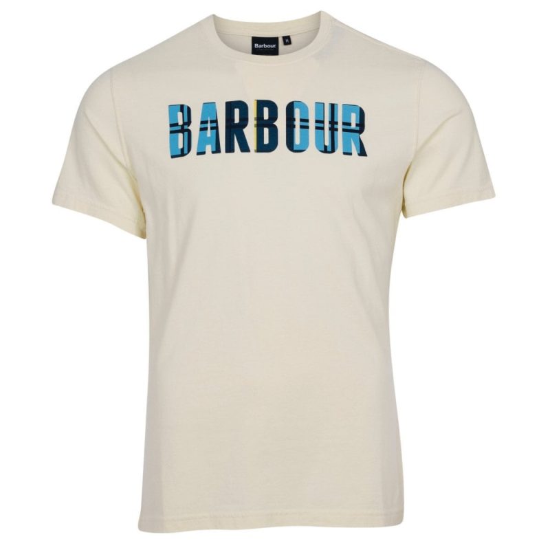 Barbour Canlan T-shirt (Chalk) | 1