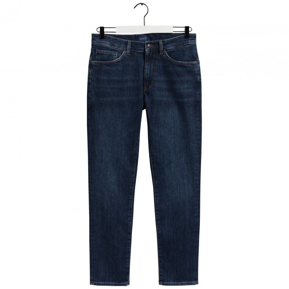 Gant Men's Hayes Slim Fit Jeans - (Navy) | 4
