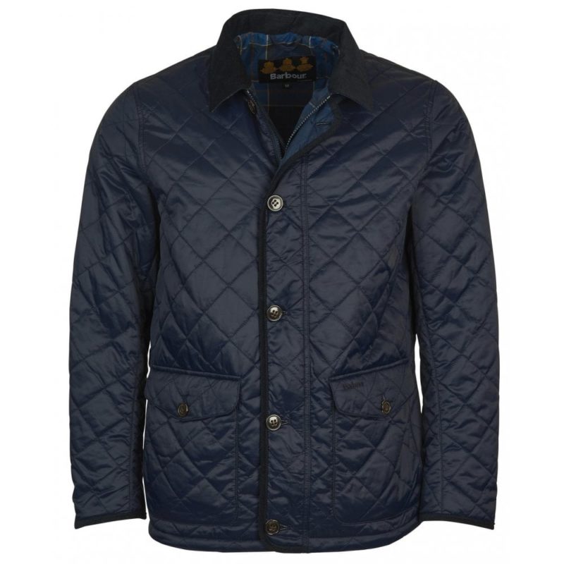 Barbour Men's Horden Quilted jacket - (Navy) | 1