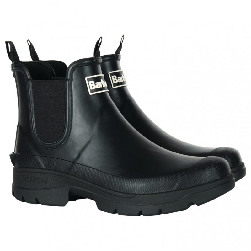 Barbour Men's Nimbus Wellington Style Boots - (Black) | 1