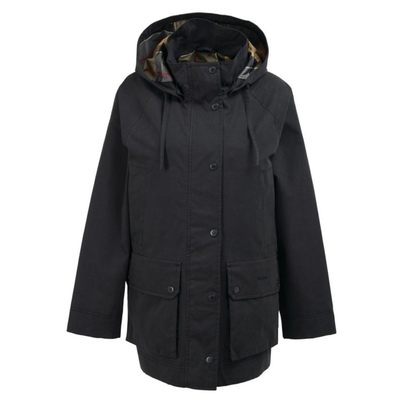 Barbour Lowland Beadnell Waterproof Jacket - (Dark Navy) | 1