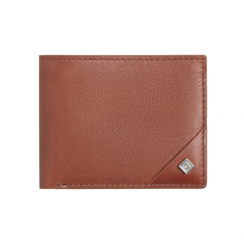Gant Men's Leather Wallet - (Clay) | 1