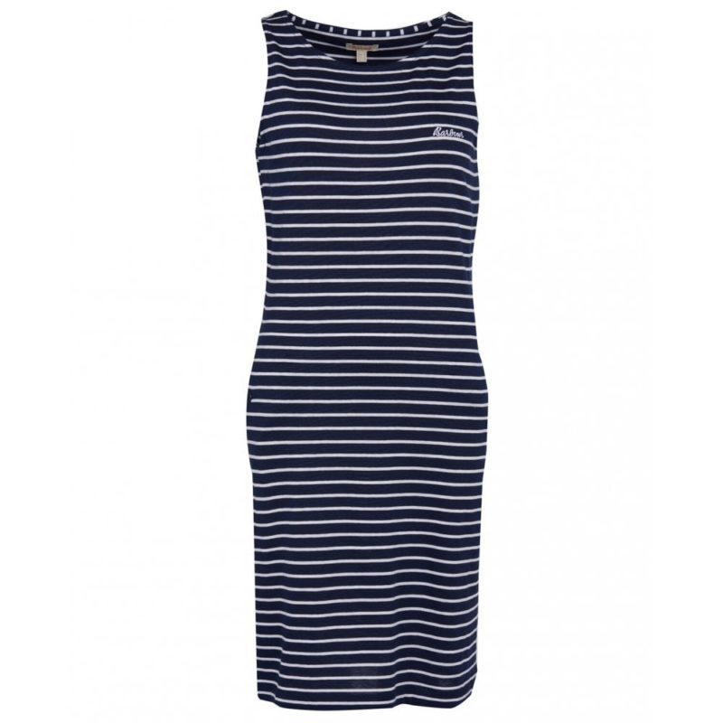 Barbour Women's Dalmore Stripe Dress (Navy) | 1
