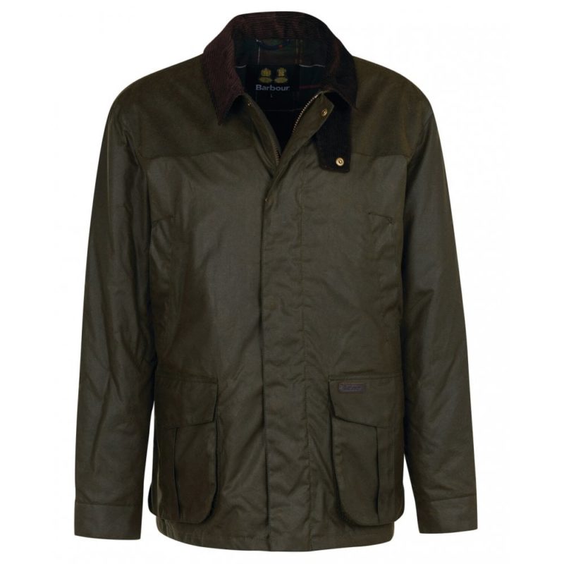 Barbour Findon Wax Jacket (Archive Olive) | 1
