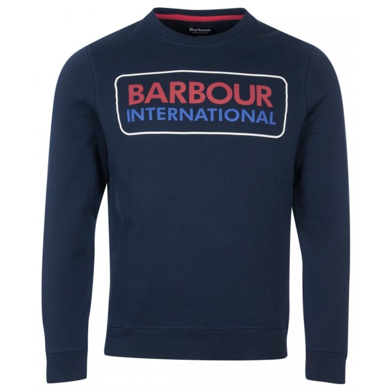 Barbour International Men's Event Sweatshirt - (Navy) | 1