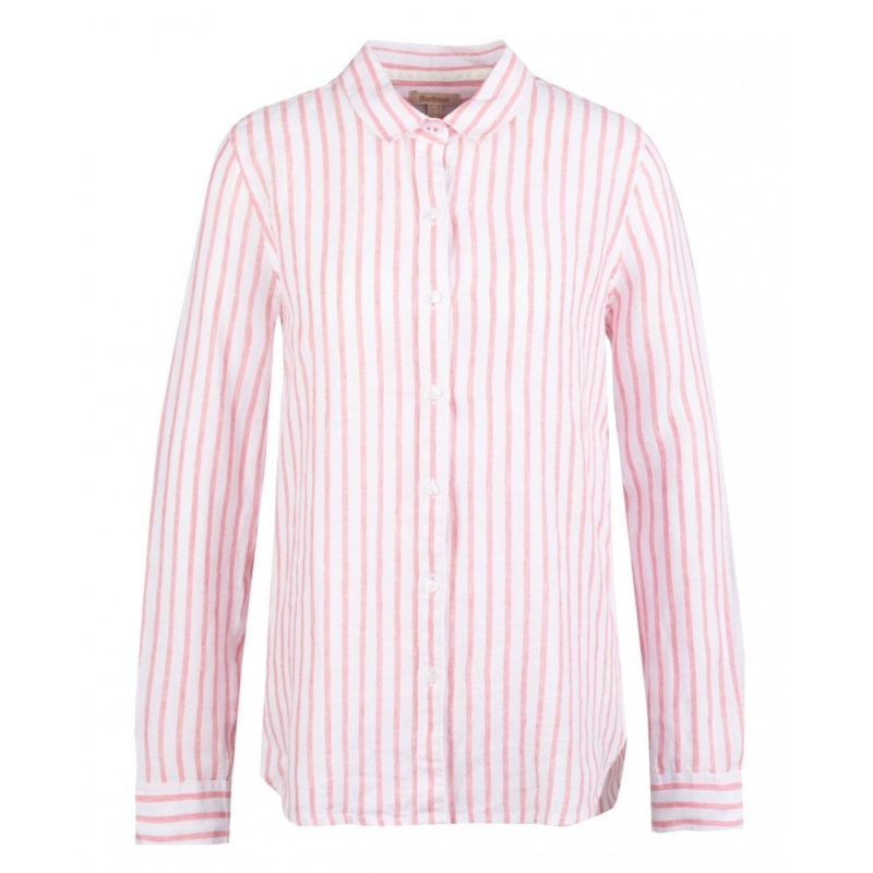 Barbour Marine Shirt (Pink Punch) | 1