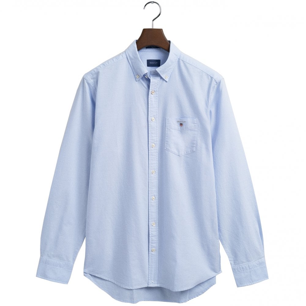 Gant Men's Regular Fit Oxford Shirt - (Blue) | 5