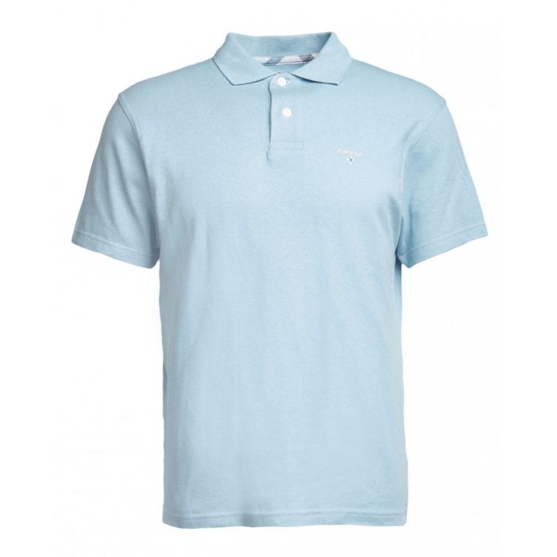 Barbour Ryde Polo Shirt (Powder Blue) | 1