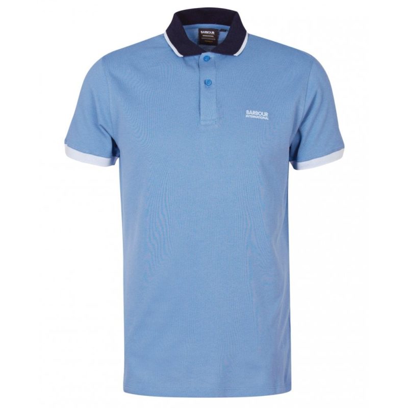 Barbour International Men's Howall Polo Shirt - (Blue Horizon) | 1