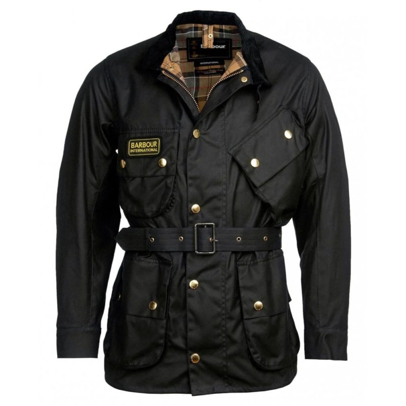 Barbour International Men's Original Wax Jacket - (Black) | 1