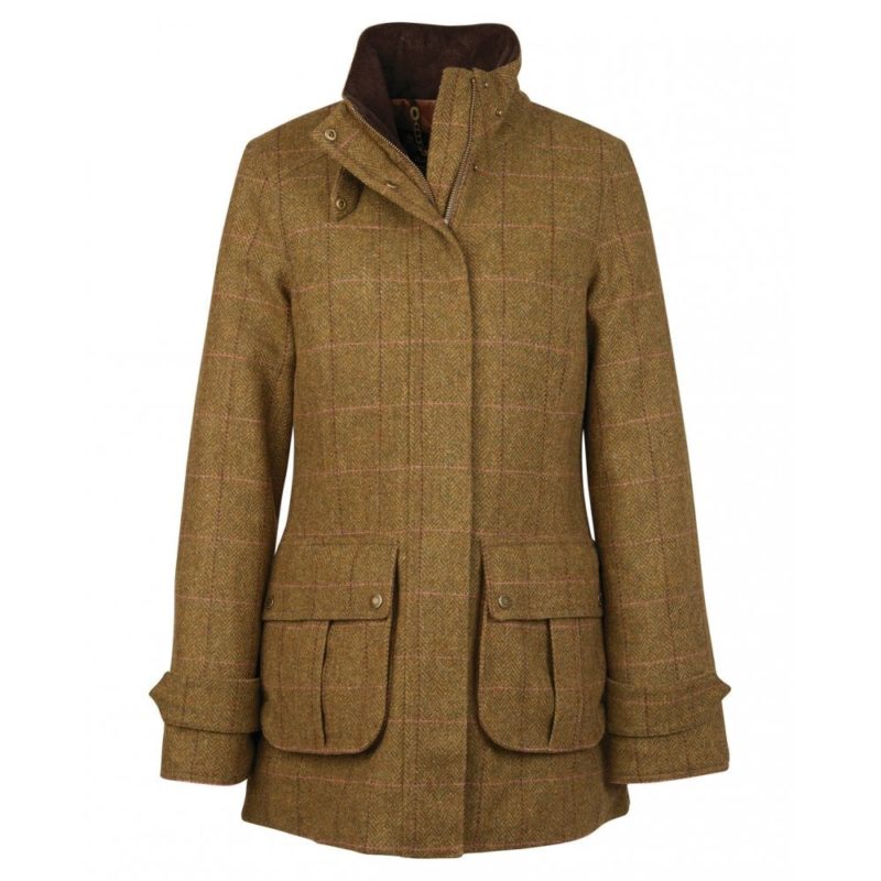 Barbour Women's Fairfield Wool Jacket - (Windsor/Brown) | 1