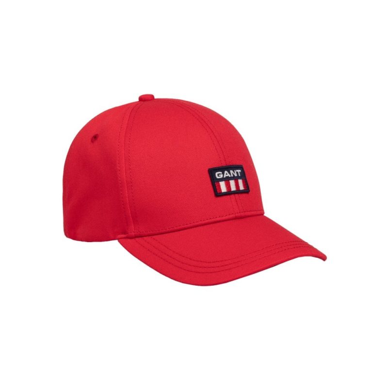 Gant Retro Shield Twill Cap (Red) | 1