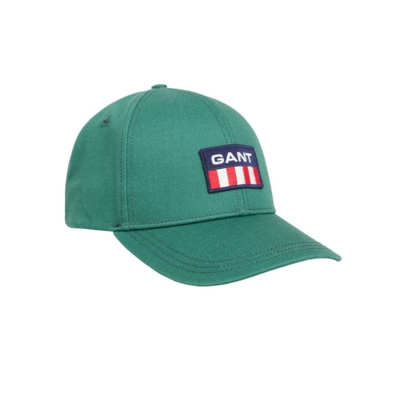 Gant Retro Shield Twill Cap (Green) | 1