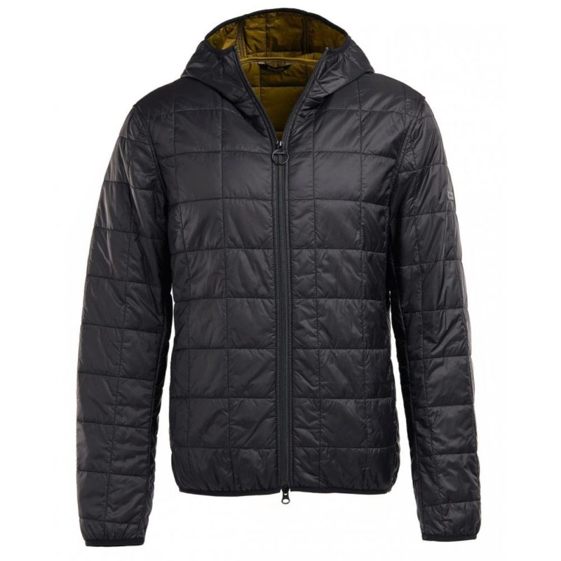 Barbour Lowland Quilted Jacket (Black) | 1