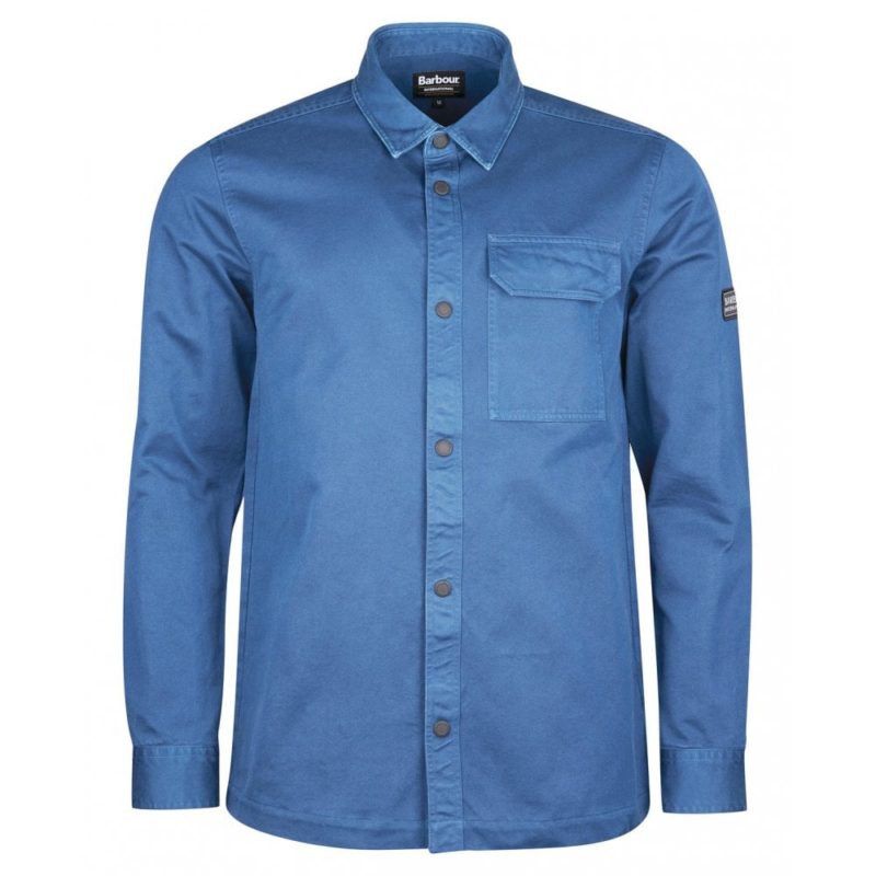 Barbour International Men's Pursuit Overshirt - (Blue) | 1