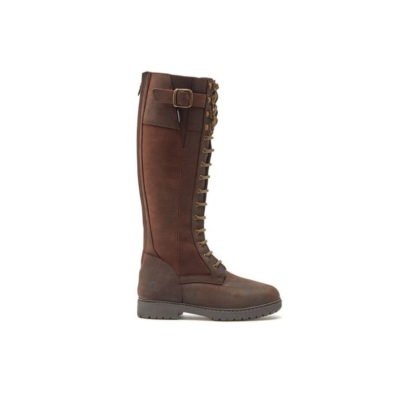 Chatham Osterley Waterproof Knee-length Boot (Dark Brown) | 1