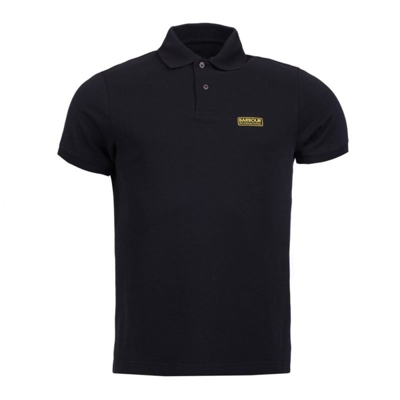 Barbour International Essential Polo Shirt (Black) | 1