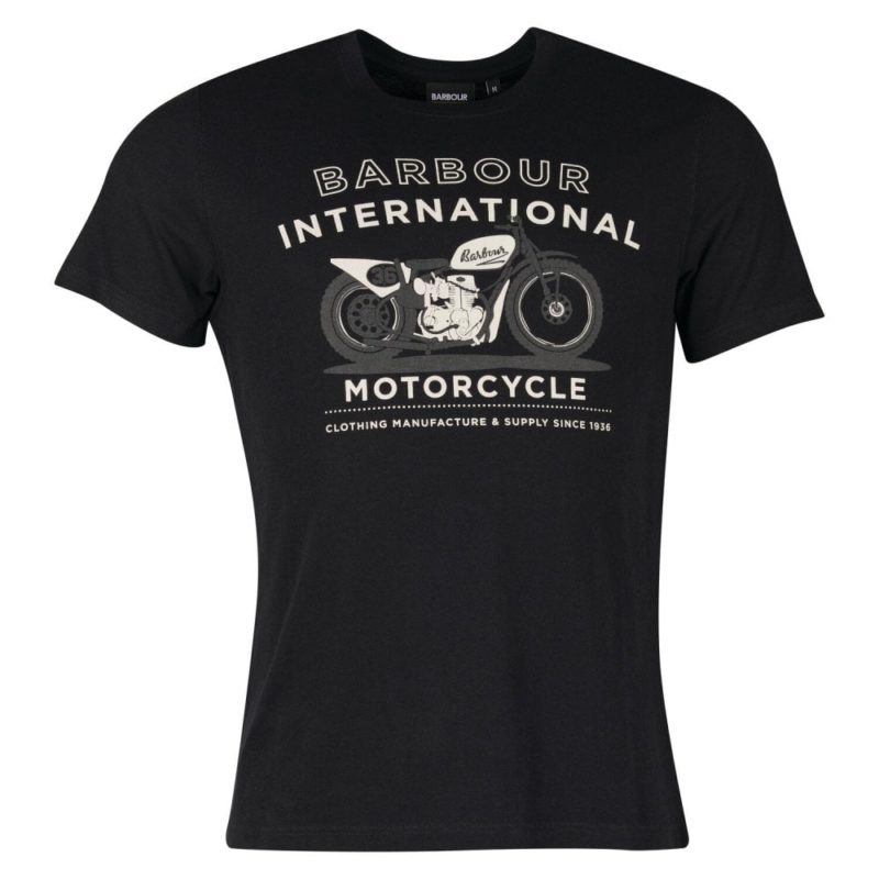 Barbour International Alter T-shirt (Black) | 1