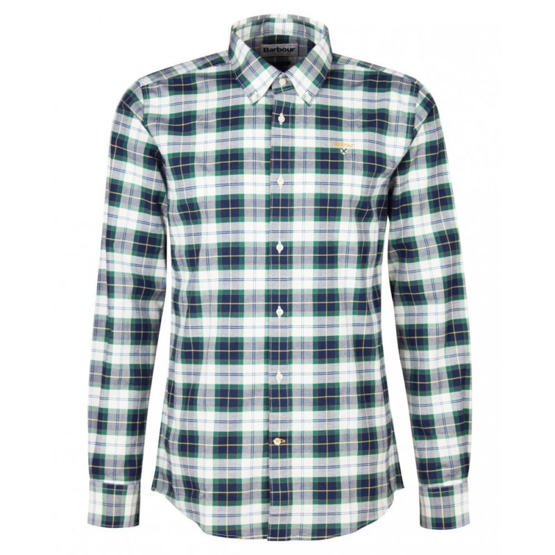 Barbour Oxbridge Tartan Tailored Fit Shirt (Summer Tartan) | 1
