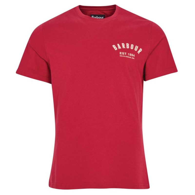 Barbour Preppy T-shirt (Raspberry) | 1