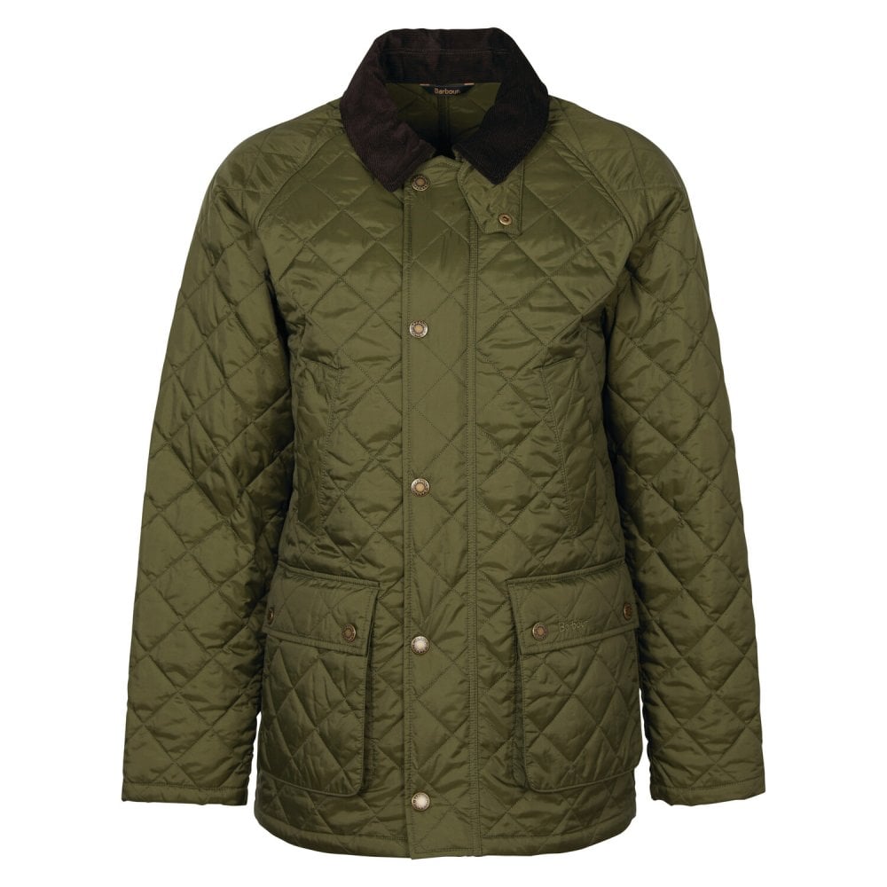 Barbour Men's Ashby Quilted Jacket - (Olive) | 4
