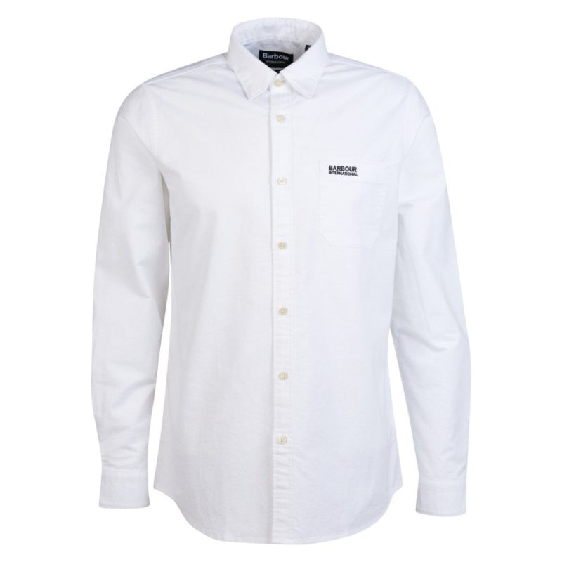 Barbour International Men's Kinetic Tailored Fit Shirt - (White) | 1