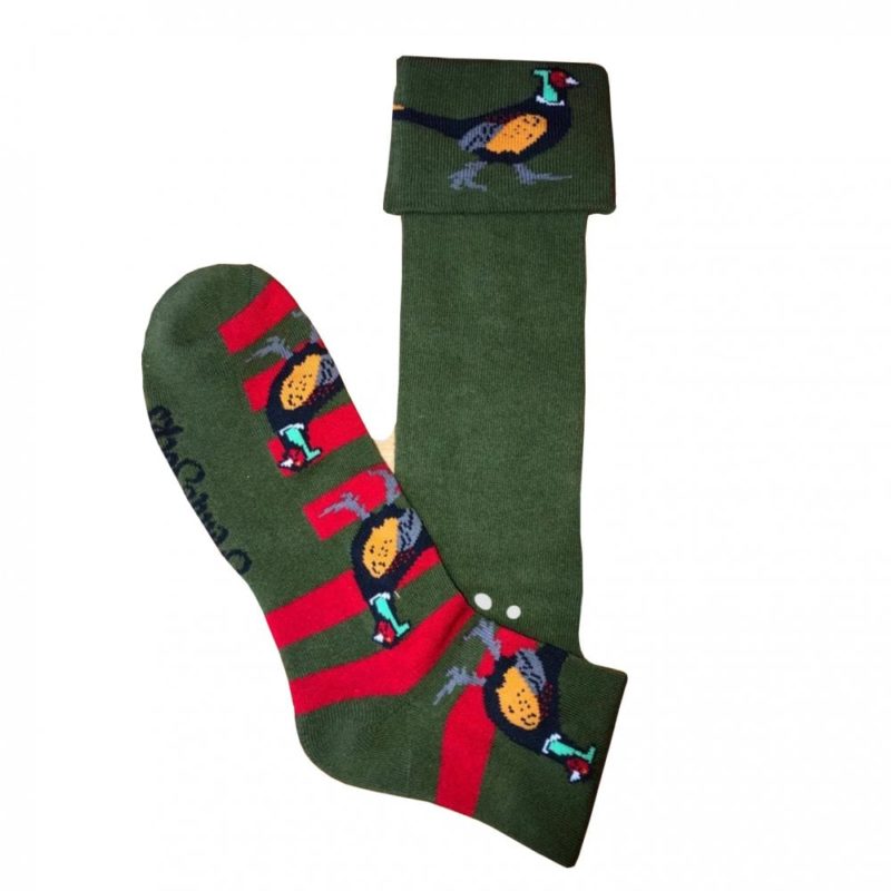 Shuttle Socks Pheasant Shooting/Walking Socks (Red) | 1