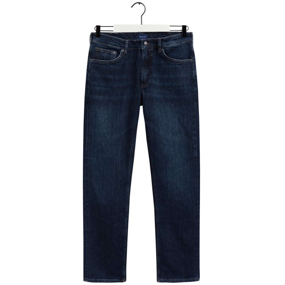 Gant Men's Arley Jeans - (Dark Blue Warn In) | 4