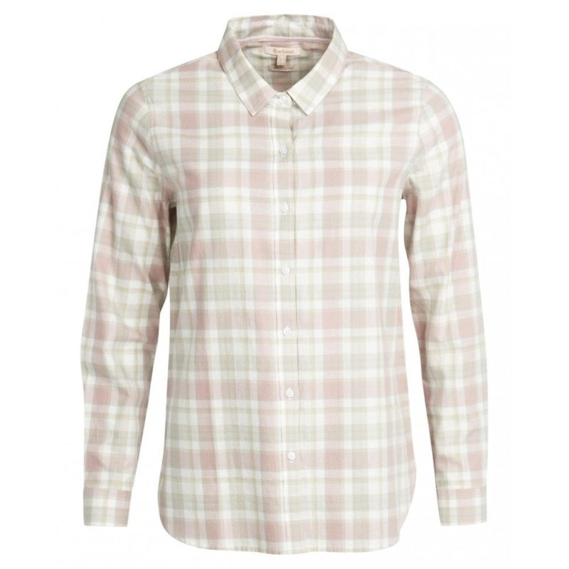 Barbour Women's Newbury Shirt - (Pastel Pink Check) | 1