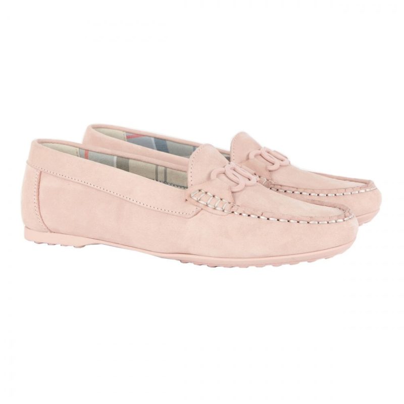 Barbour Women's Astrid Driving Shoes (Blush) | 1