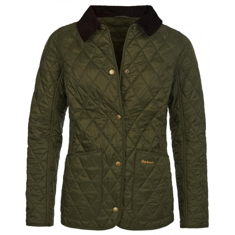 Barbour Women's Annandale Quilted Jacket - (Olive) | 1