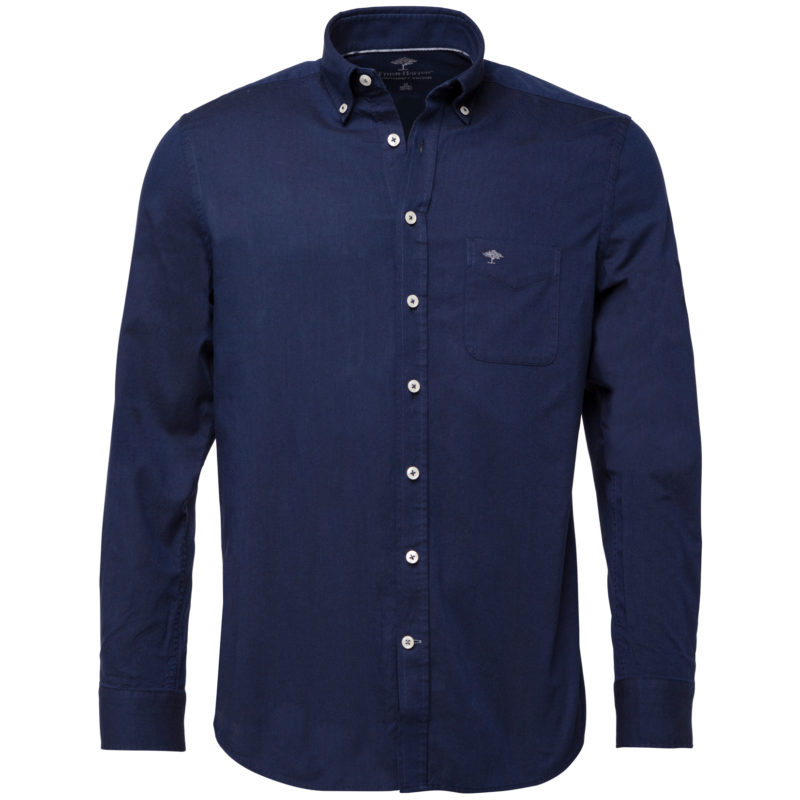 Fynch Hatton Men's All Season Oxford Shirt - (Navy) | 1