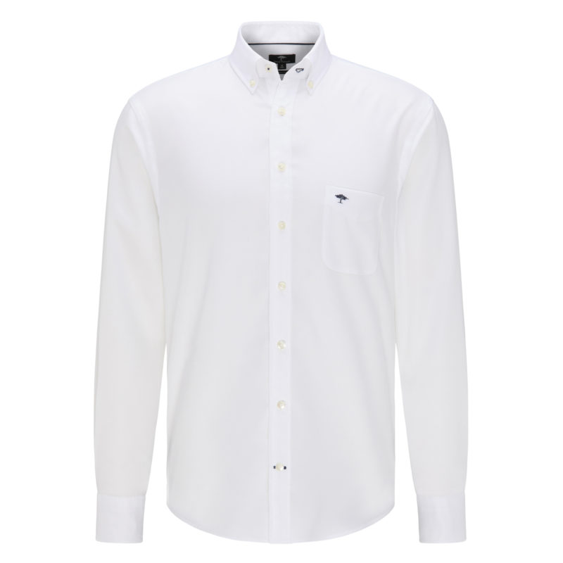Fynch Hatton Men's Supersoft Oxford Shirt - (White) | 1