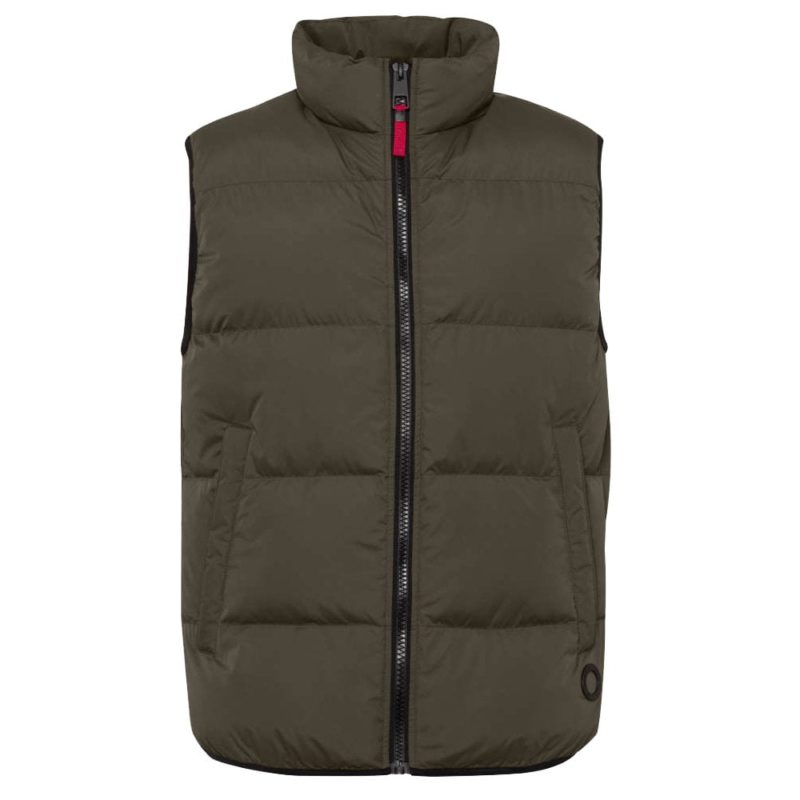 Brax Men's Dino Quilted Gilet - (Olive) | 1