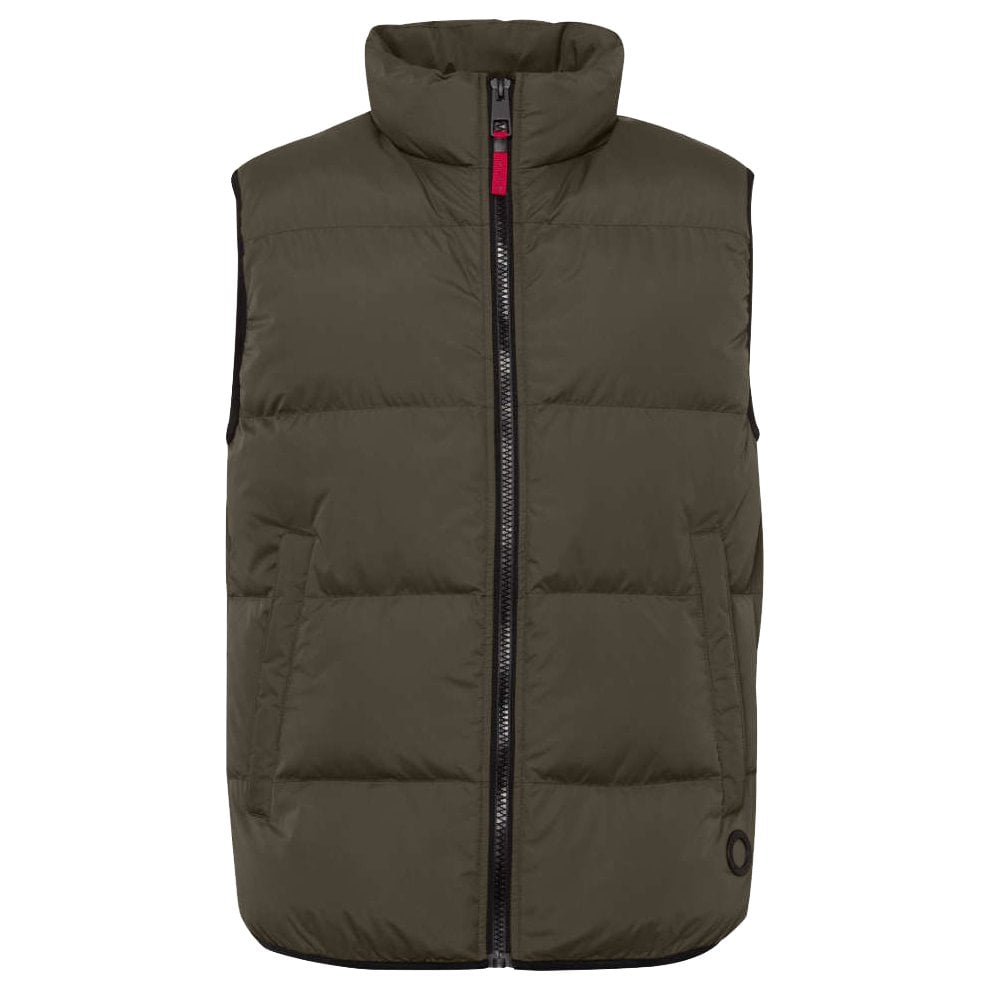 Brax Men's Dino Quilted Gilet - (Olive) | 4