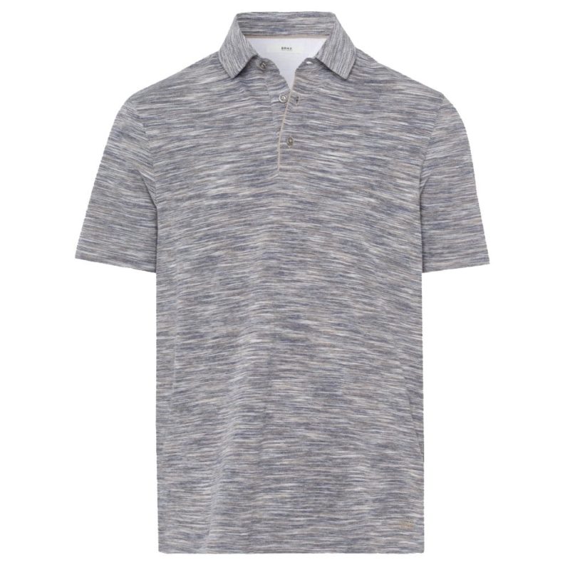 Brax Pero Polo Shirt (Grey) | 1