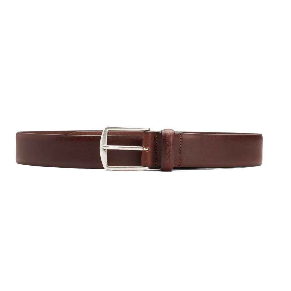 Gant Men's Classic Leather Belt - (Brown) | 1