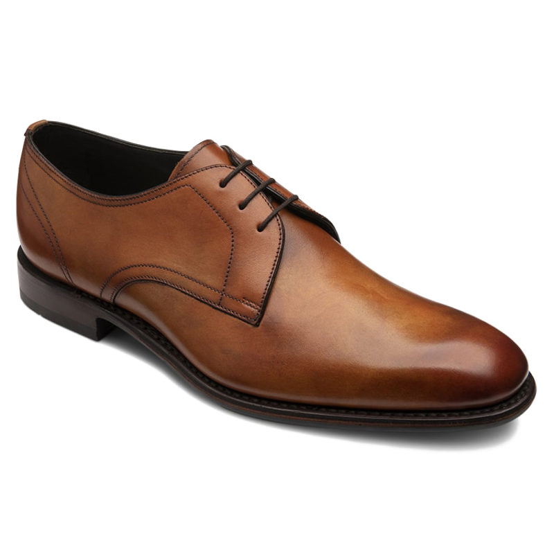 Loake Men's Atherton Leather Shoe - (Tan) | 1