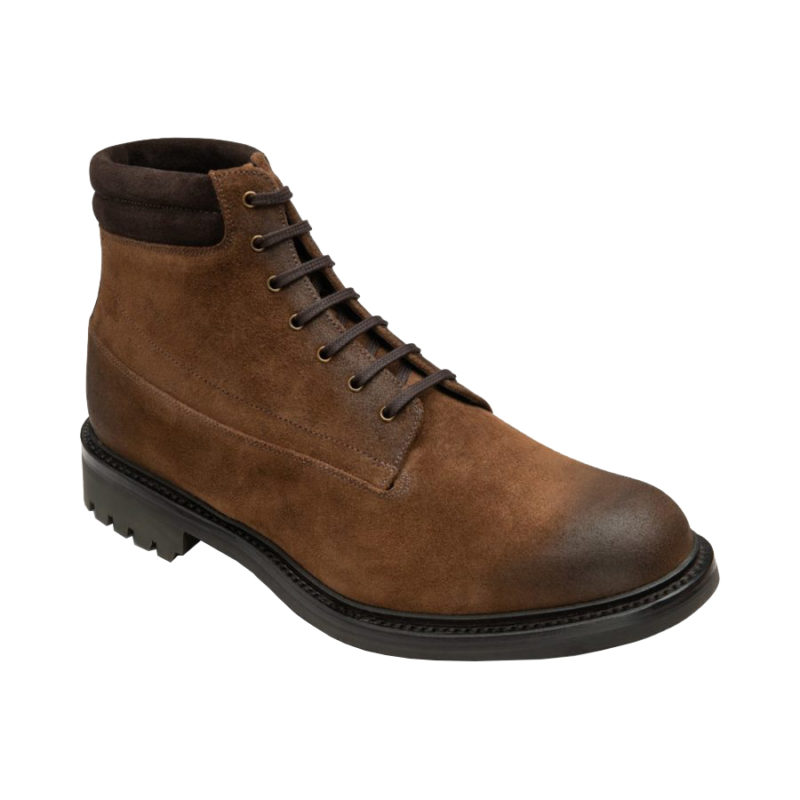 Loake Men's Kirkby Boots - (Brown Suede) | 1