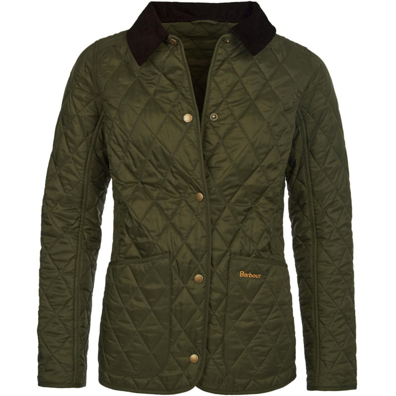 Barbour Women's Annandale Quilted Jacket - (Olive) | 1