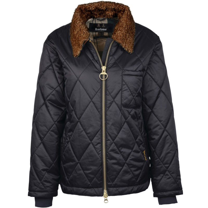 Barbour Women's Vaila Quilted Jacket - (Black/ancient) | 1