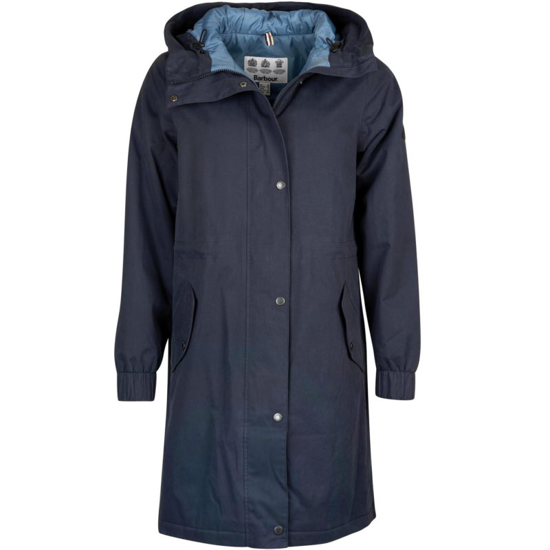 Barbour Women's Hauxley Waterproof Breathable Jacket - (Navy) | 1
