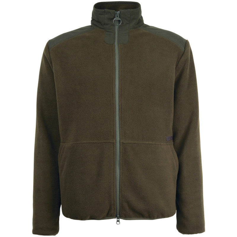 Barbour Men's Country Fleece Jacket - (Olive) | 1