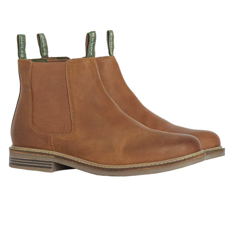 Barbour Men's Farsley Chelsea Boot - (Dark Tan) | 1