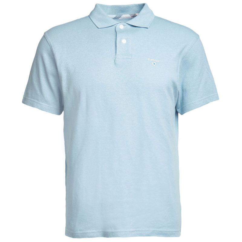 Barbour Men's Ryde Polo Shirt - (Powder Blue) | 1