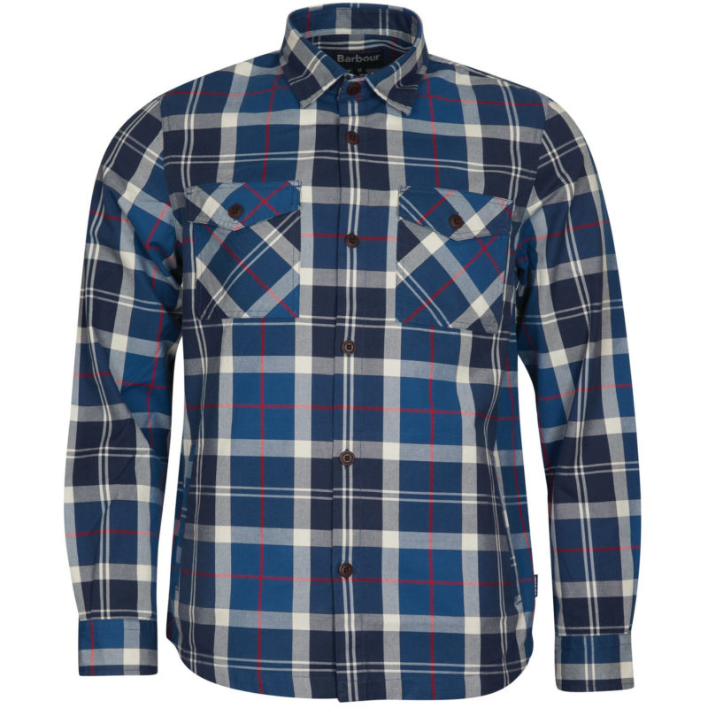 Barbour Men's Canwell Overshirt - (Summer Navy) | 1