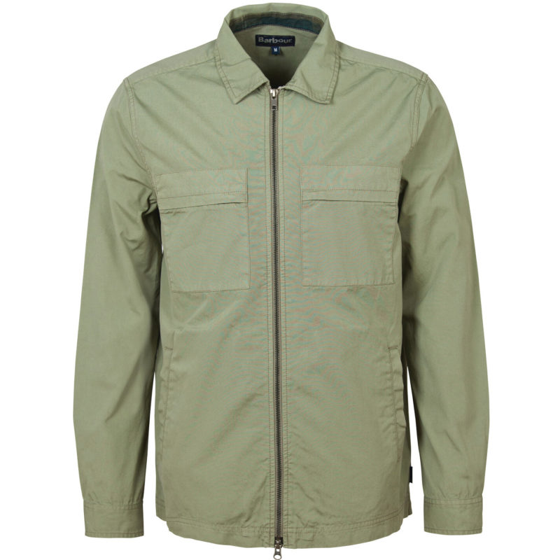 Barbour Men's Tollgate Overshirt - (Agave Green) | 1