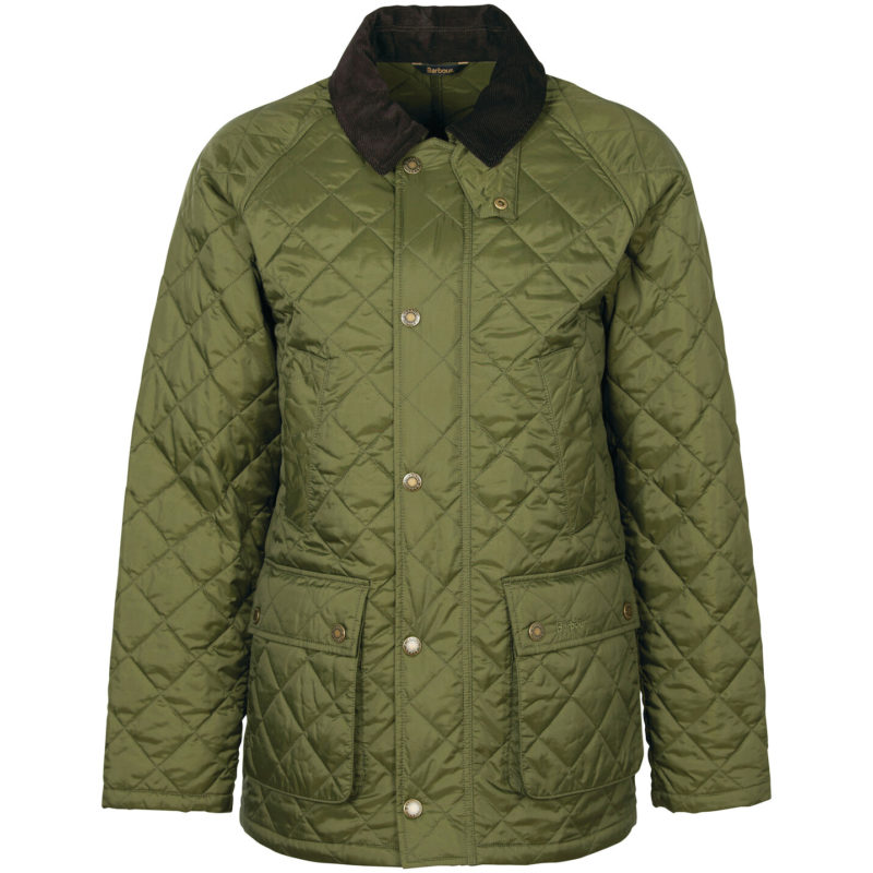 Barbour Men's Ashby Quilted Jacket - (Olive) | 1