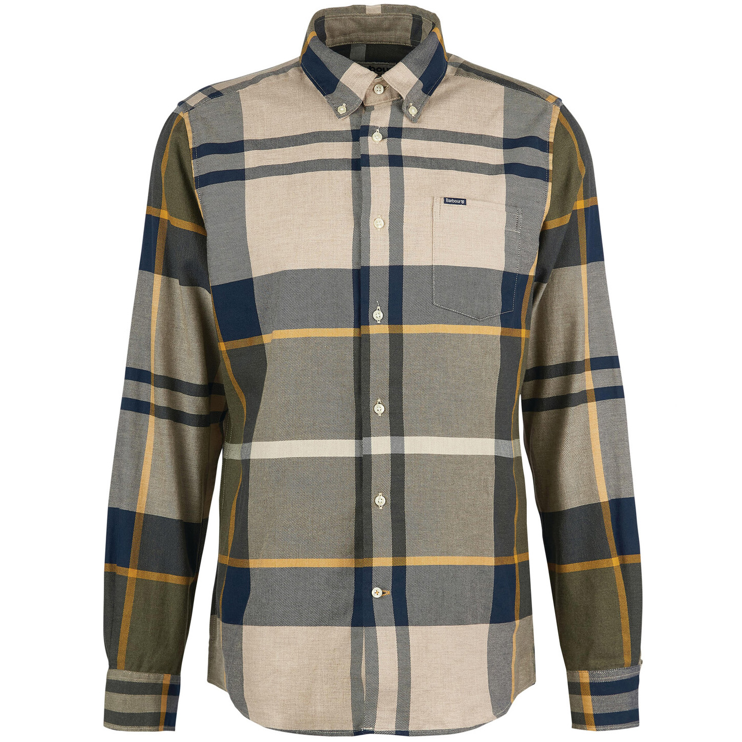Barbour Men's Dunoon Tailored Fit Shirt - (Forest Mist) | 4